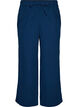Lockere Pyjamahose aus Baumwoll-Musselin, Blau, Packshot image number 0