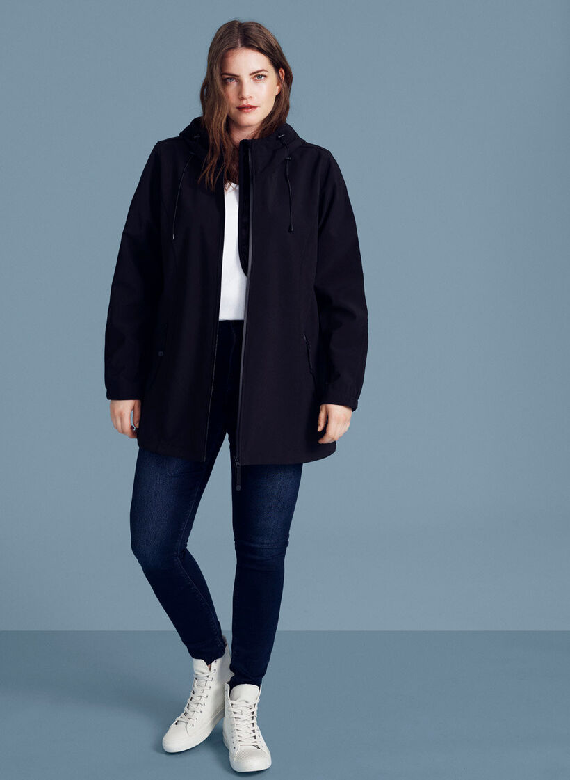 Softshelljacke, Black, Model image number 1