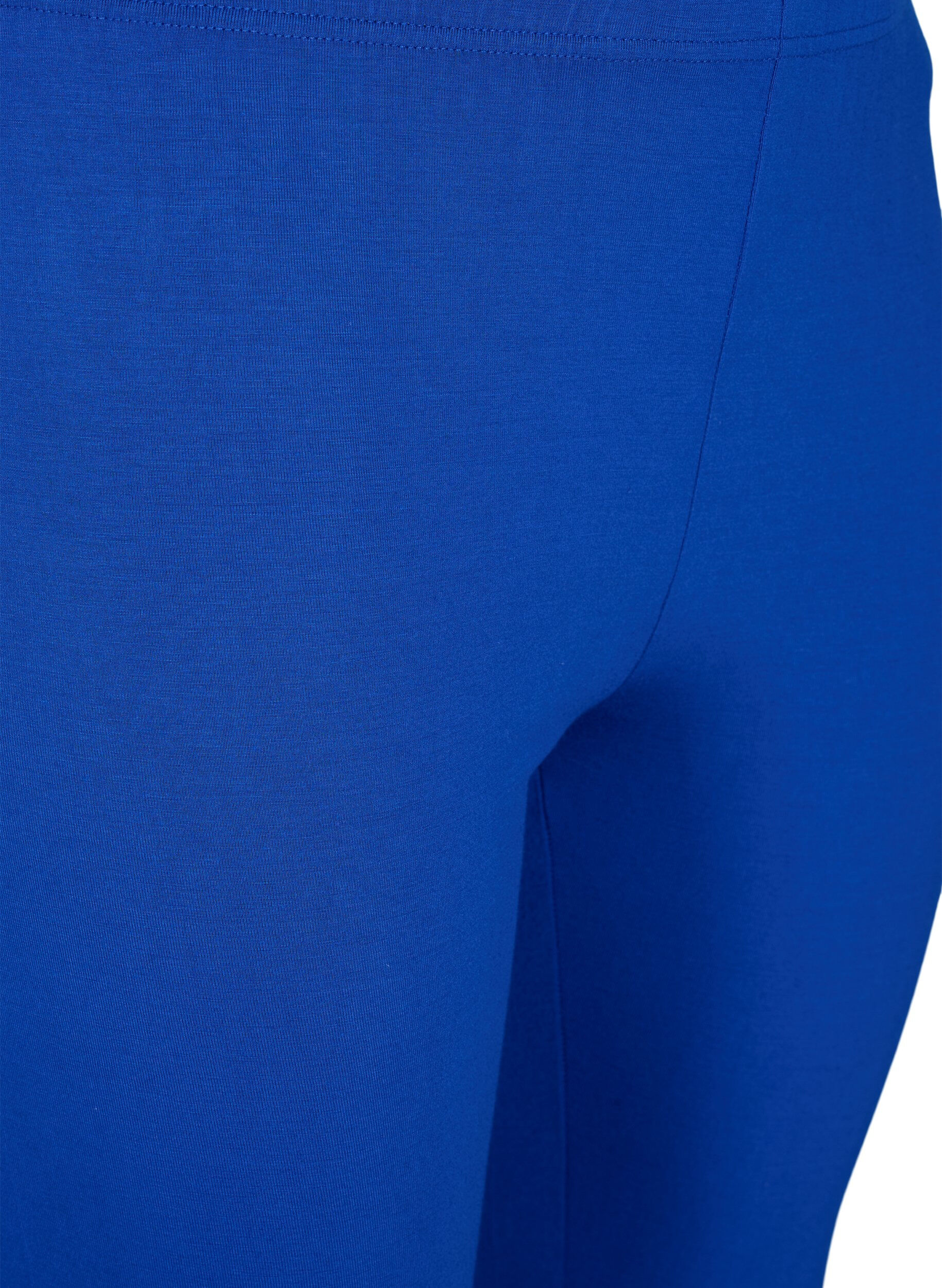ZizziBasic-Leggings aus Viskose, Blau, Packshot image number 2