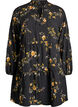 Gebl&uuml;mtes Kleid mit Bindeverschluss, Schwarz, Packshot image number 0