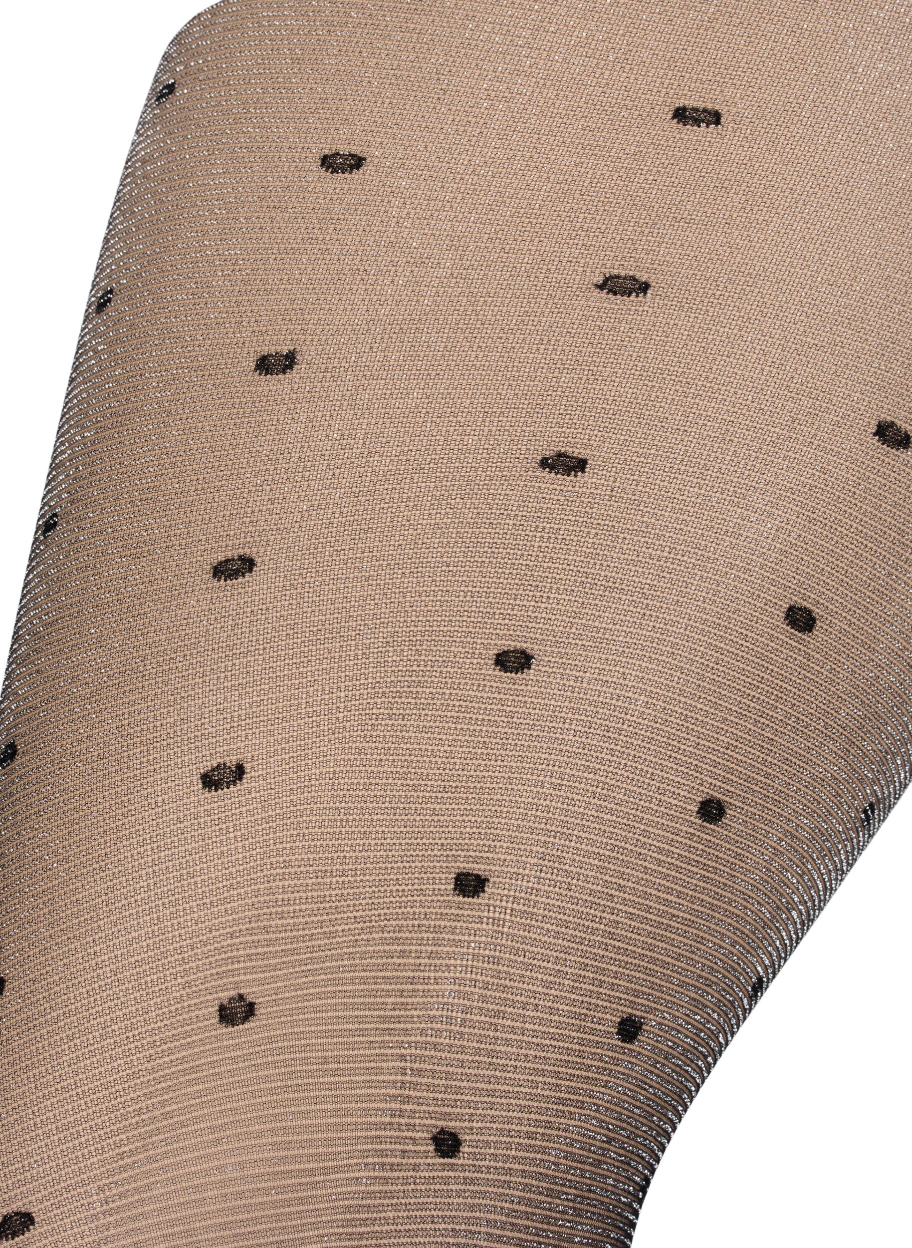 Zizzi30-Denier-Strumpfhose mit Punkten, Black, Packshot image number 2
