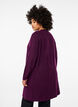 Lange Strickjacke mit Taschen, Potent Purple Mel., Model image number 1
