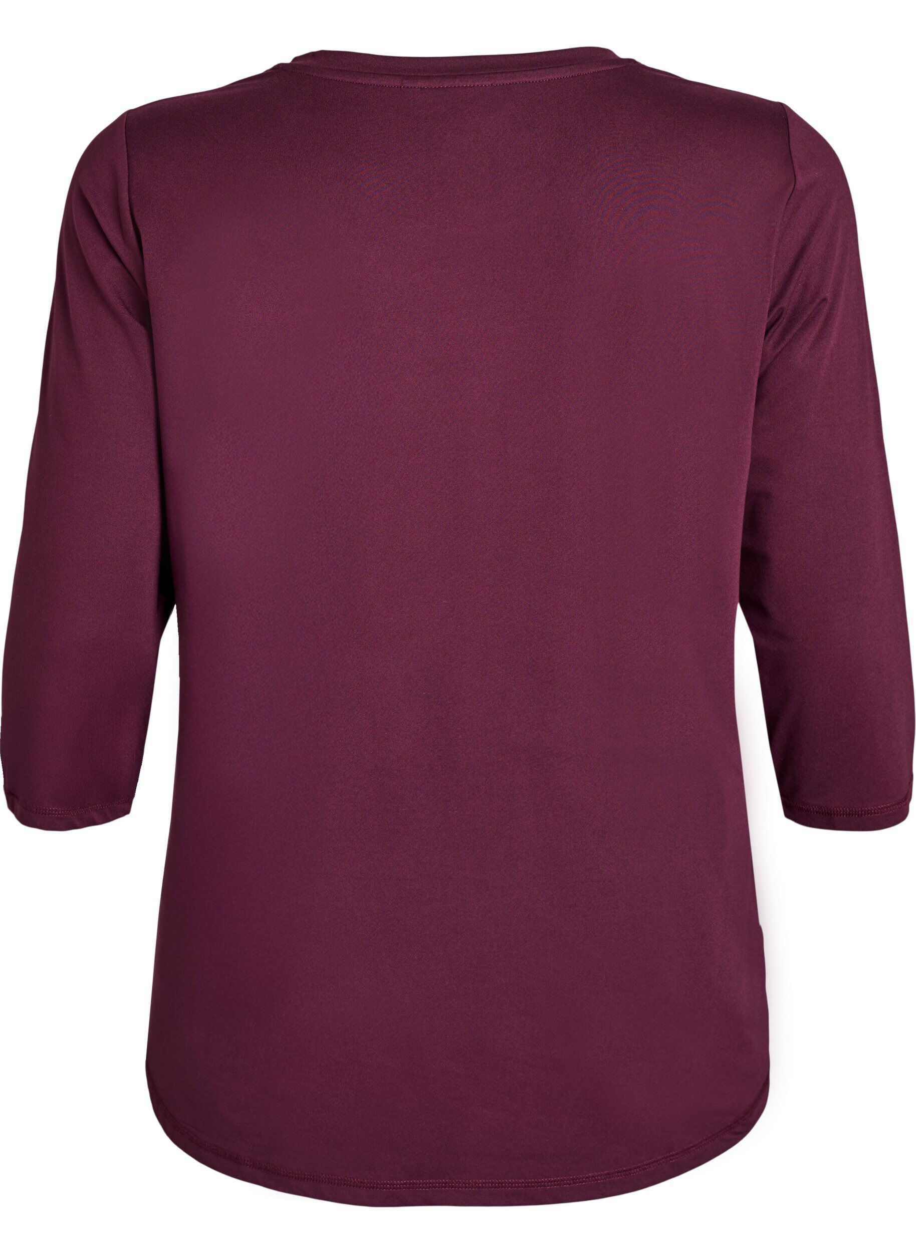 ZizziTrainingsshirt mit 3/4-&Auml;rmeln, Rot, Packshot image number 1
