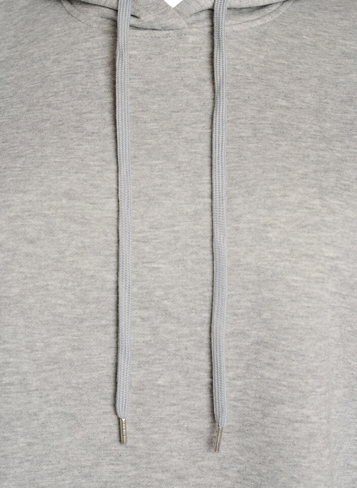 Sweatweste mit Kapuze und Schulterpolstern, Grau, Packshot image number 2