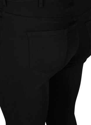 Stay black Amy Jeans mit hoher Taille, Black, Packshot image number 3