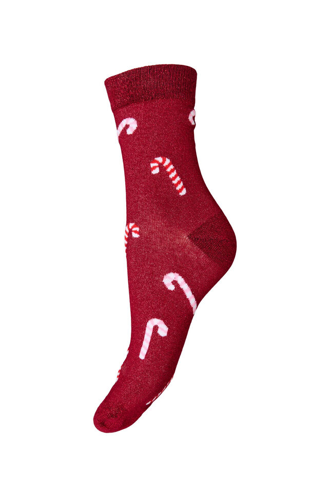 2er-Pack Weihnachtssocken, Rot, Packshot image number 2