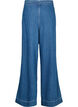 Jeans mit weitem Bein und Streifen, Blau, Packshot image number 1