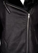 Pilotenjacke aus Kunstleder, Black, Packshot image number 3