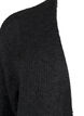 FLASH - Gerippter Cardigan mit Schlitzen, Dark Grey Melange, Packshot image number 2