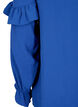 Bluse mit Rüschen und Knöpfen, Deep Ultramarine, Packshot image number 3