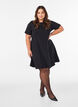 Kurzes A-Linien Kleid aus Jersey, 0199, Model image number 1