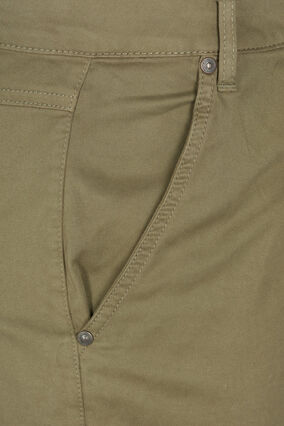 Regular Fit Shorts aus Baumwolle, Tarmac, Packshot image number 2