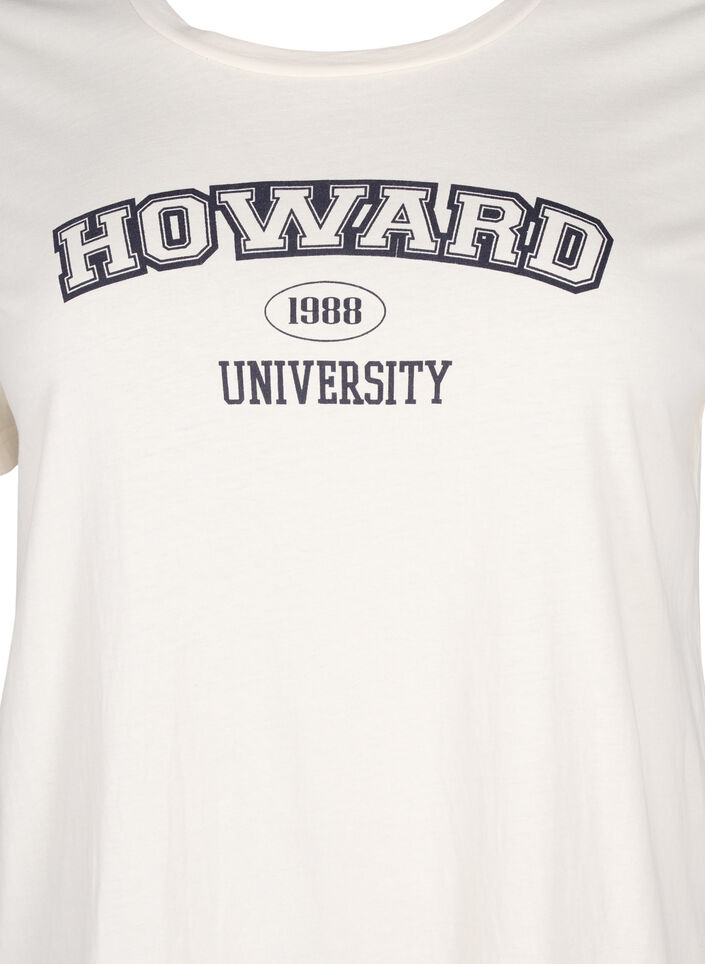 T-Shirt aus Baumwolle mit Textmotiv, Antique W. W. Howard, Packshot image number 2