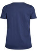 Weihnachts-T-Shirt aus Bio-Baumwolle, Blau, Packshot image number 1