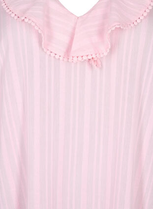 Kleid aus Baumwoll-Viskose-Mix mit 3/4-Ärmeln, Almond Blossom, Packshot image number 2