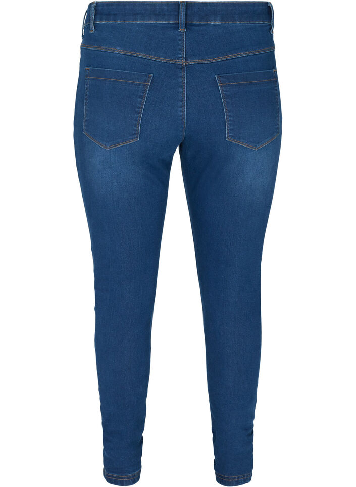 Jeggings aus Baumwollmischung, Blue denim, Packshot image number 1