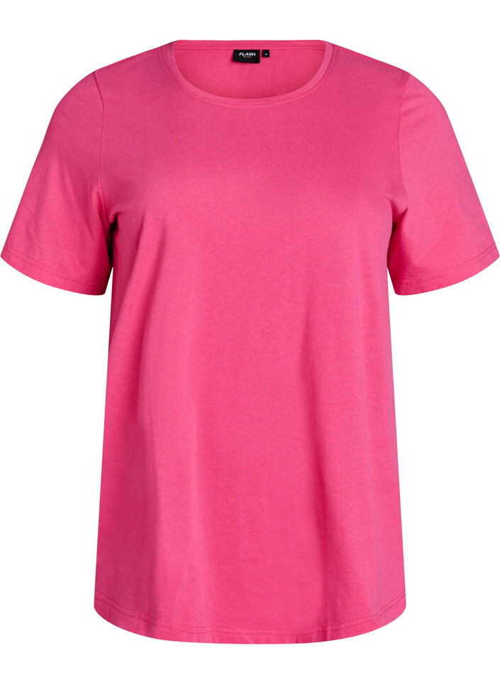 T-Shirt mit Print, Pink, Packshot image number 0