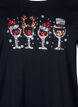 Weihnachtliche T-Shirts aus 100% Baumwolle, Black w. Drinks, Packshot image number 2