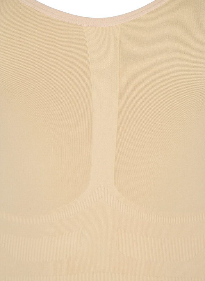 Shapewear-Trägertop, Beige, Packshot image number 2