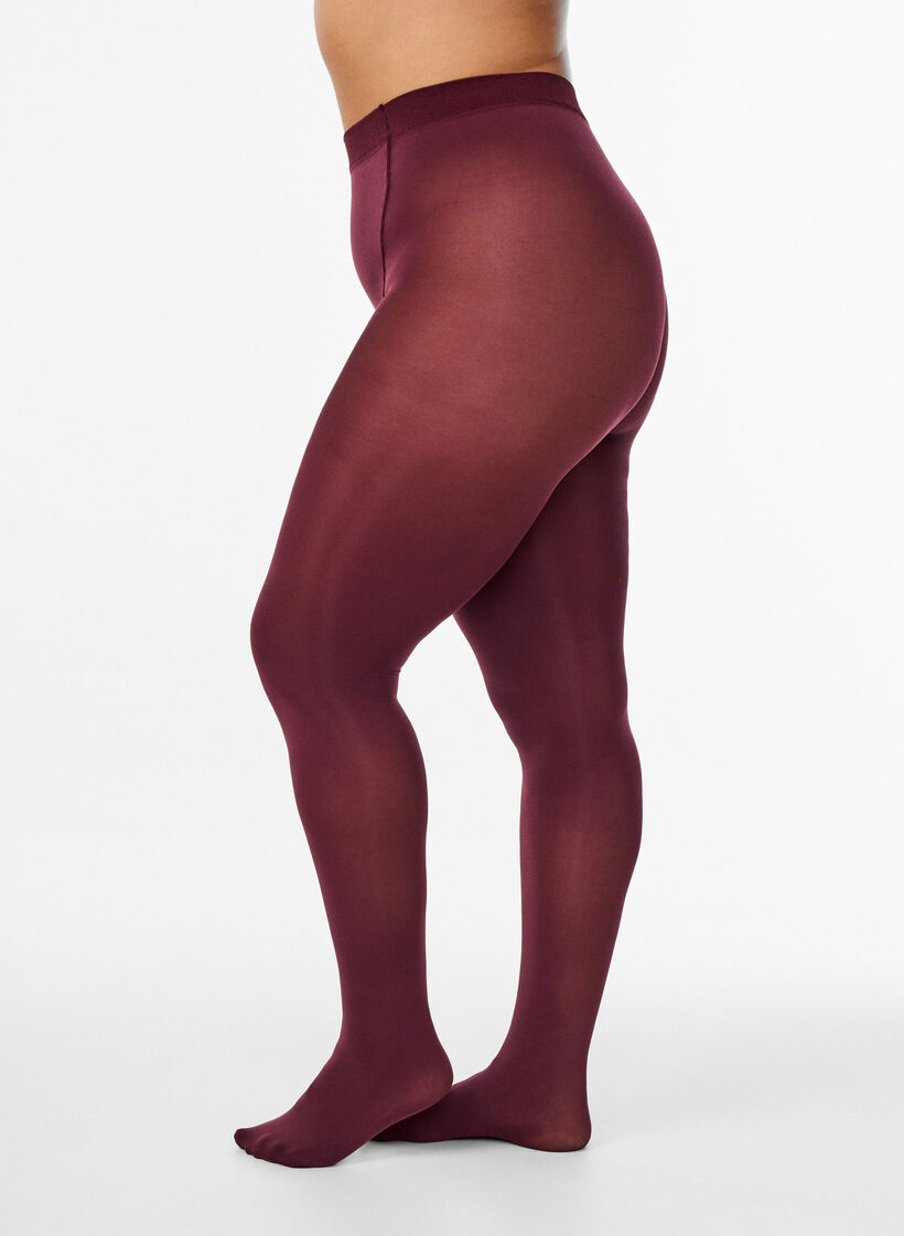 100 Denier Strumpfhose, Rot, Model image number 0