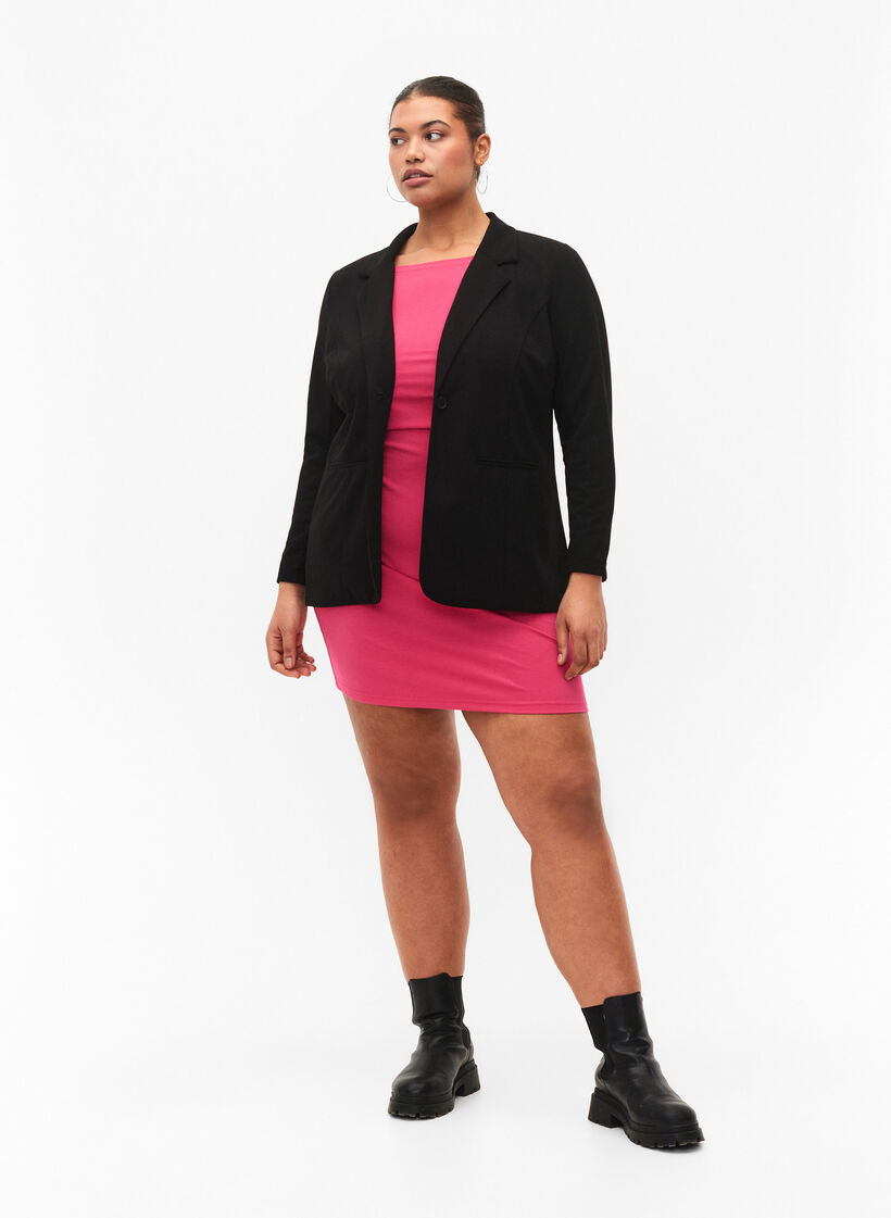 Blazer mit Taschen, Black, Model image number 2