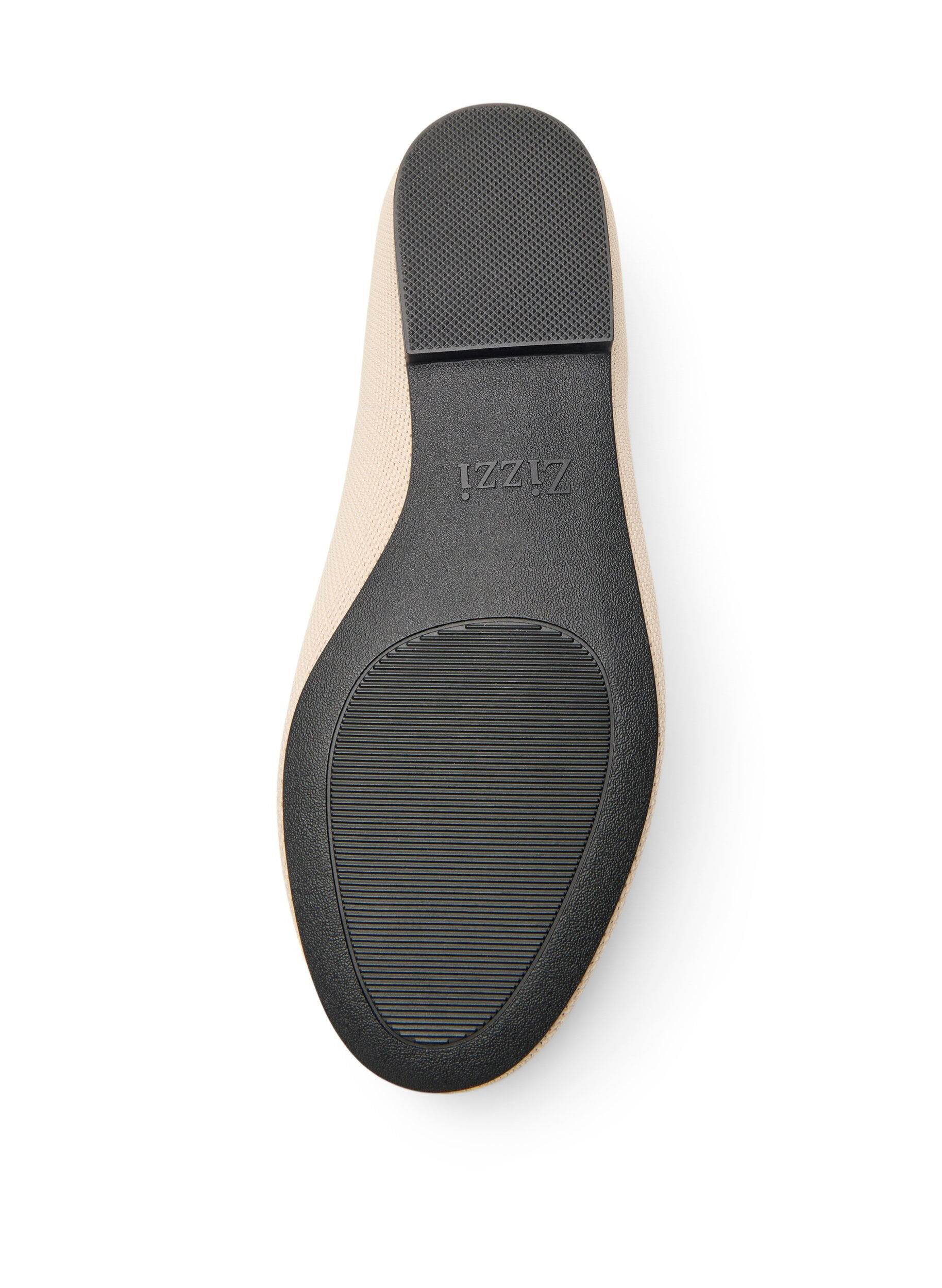 ZizziBallerinas aus fein strukturiertem Stoff, Beige, Packshot image number 4