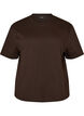 Kastiges T-Shirt aus Baumwolle, Braun, Packshot image number 0