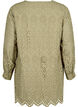 Baumwolltunika mit Broderie Anglaise, Coriander, Packshot image number 1