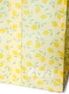 Einkaufstasche mit Rei&szlig;verschluss, Gelb, Packshot image number 2