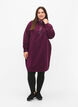 Sportliches Sweatshirtkleid mit Kapuze, Pickled Beet/SilverP, Model image number 2