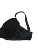 Bikini-BH mit B&uuml;gel und Drapierung, Schwarz, Packshot image number 3