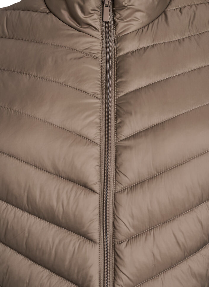Leichte Jacke mit Taschen, Braun, Packshot image number 2