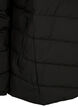 Kurze Steppjacke mit Kapuze, Schwarz, Packshot image number 3