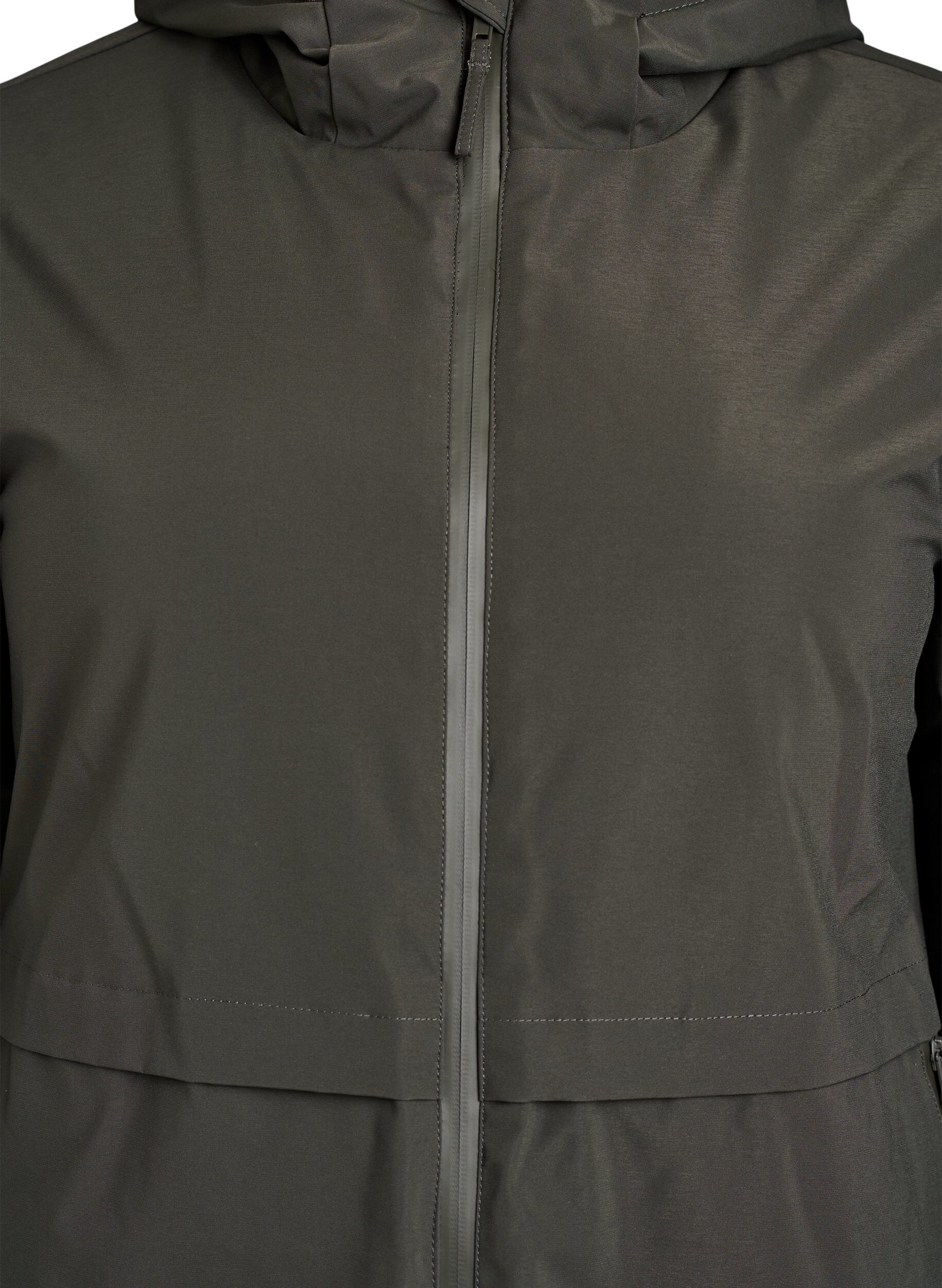 ZizziWinterjacke mit verstellbarer Taille, Gr&uuml;n, Packshot image number 2