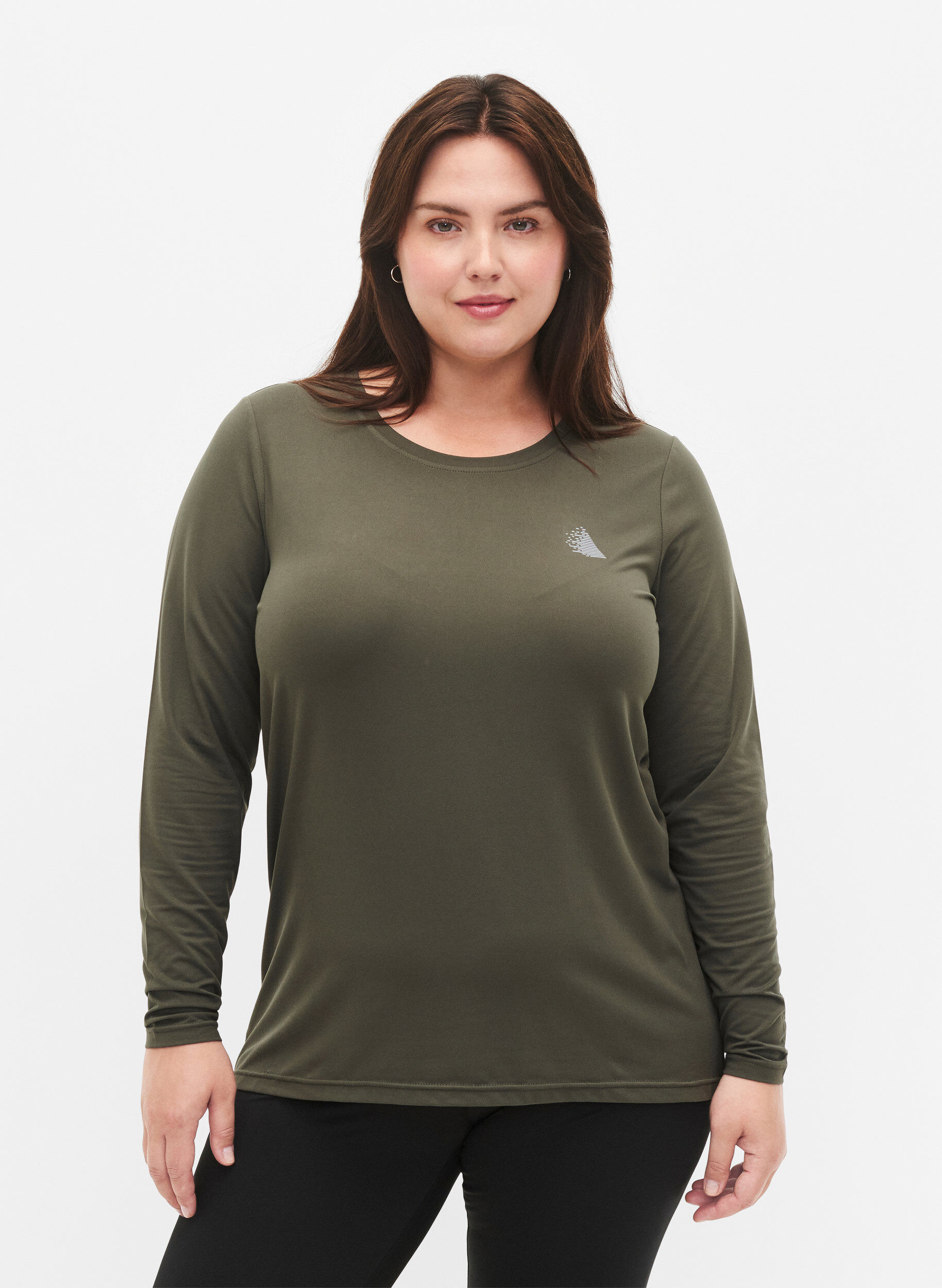 ZizziLang&auml;rmeliges Trainingsshirt, Chimera, Model image number 0