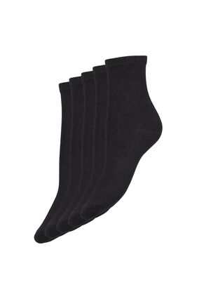5er-Packung Basics-Socken, Black, Packshot image number 0