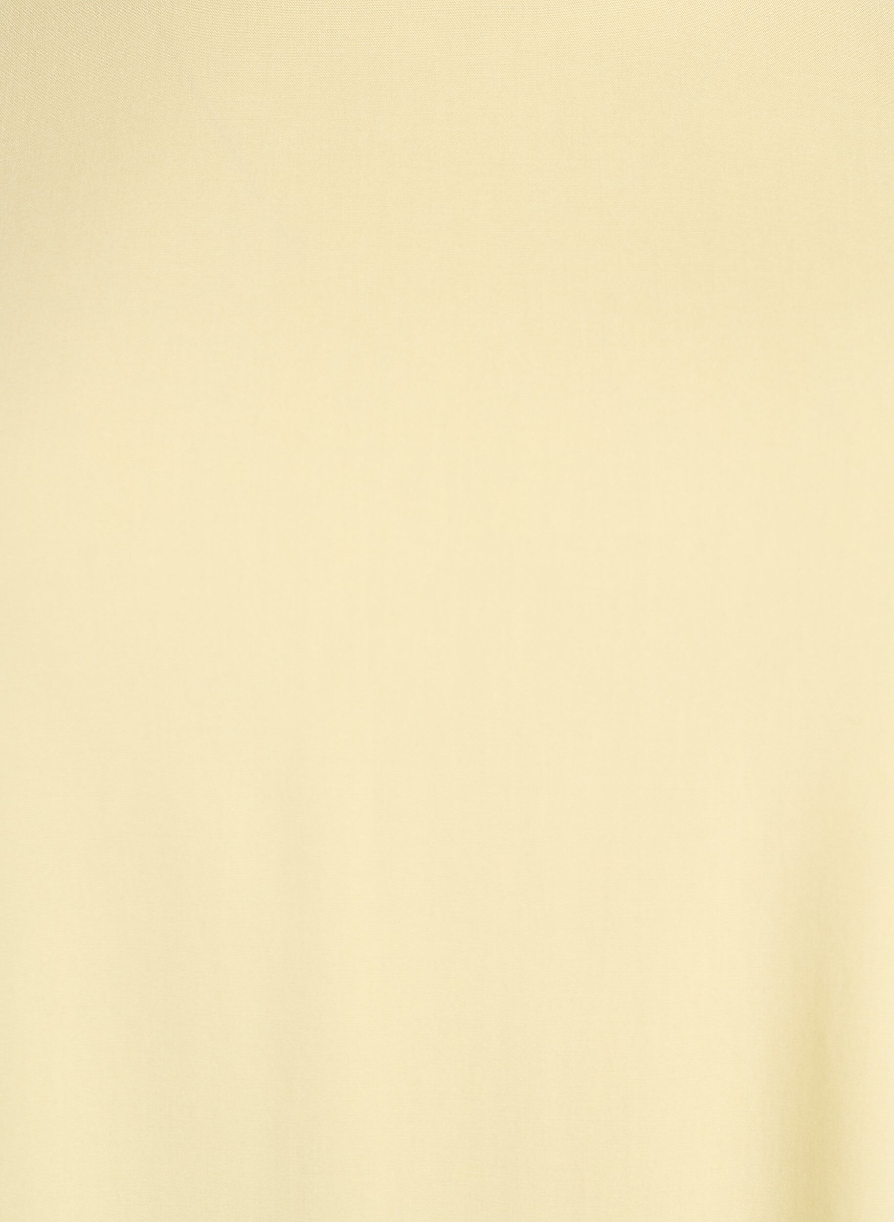 ZizziKurz&auml;rmelige, gewebte Bluse mit Rundhals, Gelb, Packshot image number 2