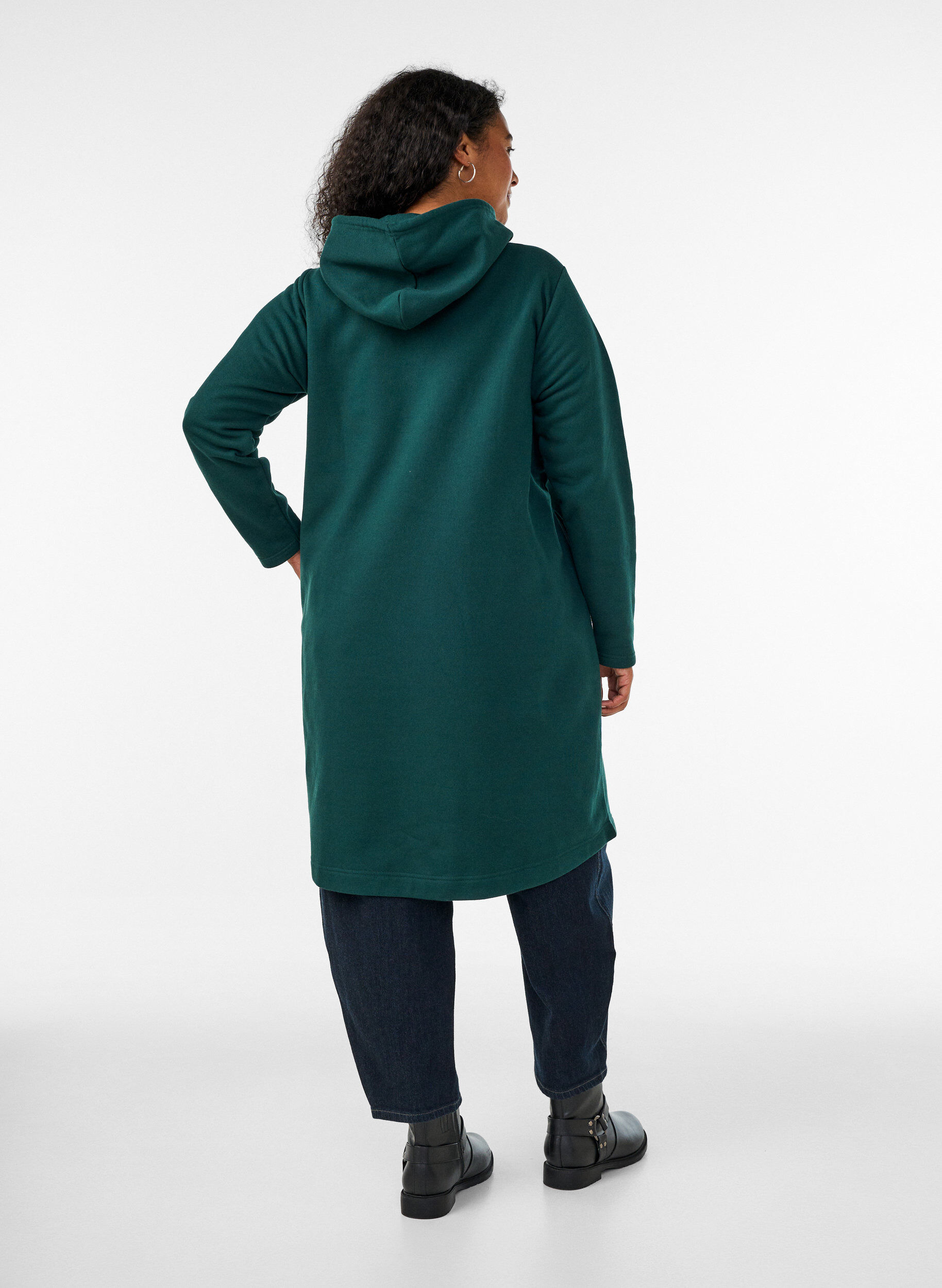 ZizziKapuzen-Sweatkleid mit Taschen, 0648, Model image number 1