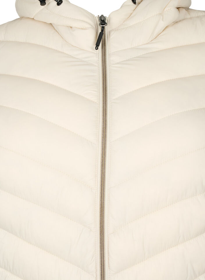 Leichte Jacke mit Kapuze, Beige, Packshot image number 2