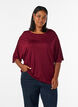 Lockeres T-Shirt aus Viskose-Jersey, Rot, Model image number 0
