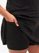 Padel Kleid mit Innenshorts, Black, Model image number 2