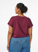 Kurz&auml;rmeliges T-Shirt aus einer Baumwollmischung, Rot, Model image number 2
