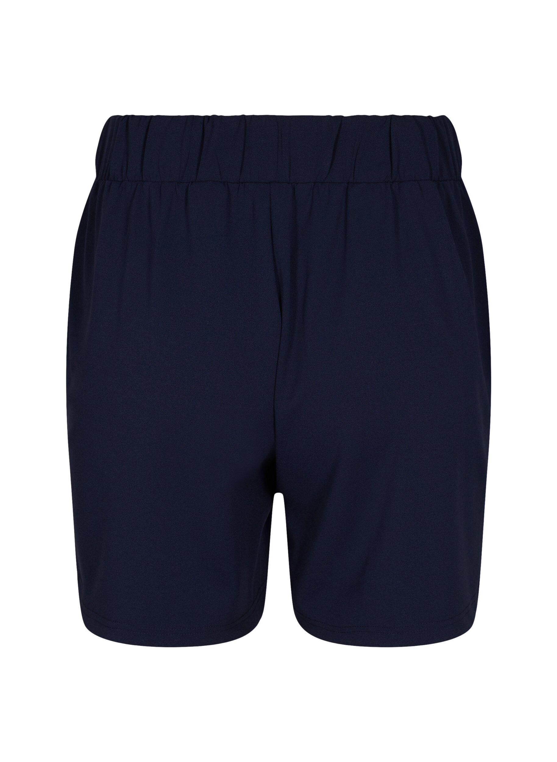 ZizziShorts mit Taschen und lockerer Passform, Blau, Packshot image number 1