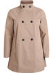 Fr&uuml;hlingsjacke aus wasserabweisendem Material mit A-Linie, Grau, Packshot image number 0