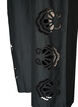 Hose aus Baumwolle mit bestickten Cut-outs, Schwarz, Packshot image number 3