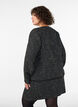 Jacke aus Boucl&eacute; mit goldfarbenen Kn&ouml;pfen, Schwarz, Model image number 2