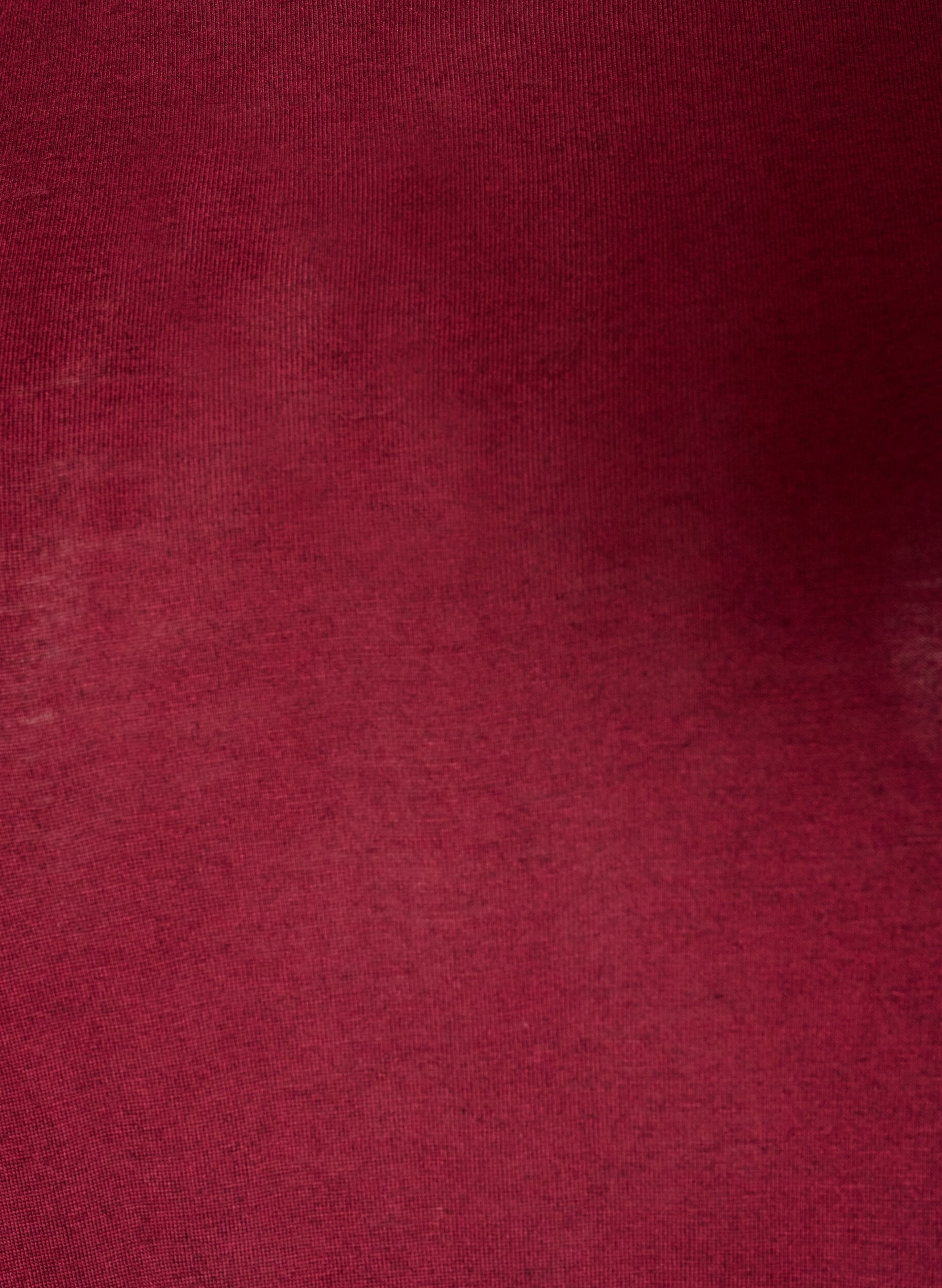 ZizziLockeres T-Shirt aus Viskose-Jersey, Rot, Packshot image number 2