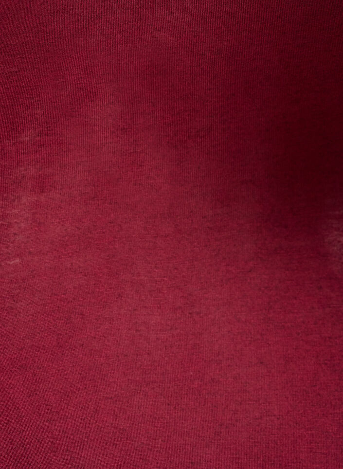 Lockeres T-Shirt aus Viskose-Jersey, Rot, Packshot image number 2