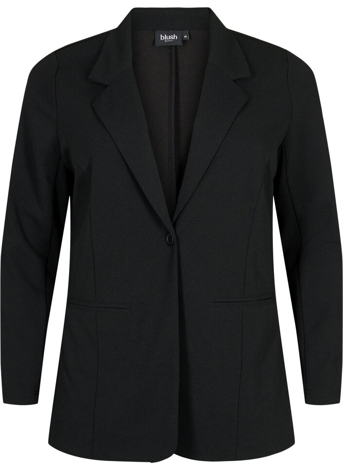 Blazer mit Taschen, Black, Packshot image number 0