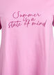 T-Shirt mit Rundhalsausschnitt und A-Linie, Pink, Packshot image number 2